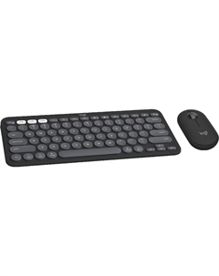Беспроводная клавиатура и мышь Logitech Pebble 2 для Mac (цвет «тональный графит»)