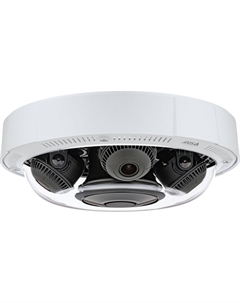 Axis Communications P3738-PLE 32-мегапиксельная уличная панорамная сетевая купольная камера с четырьмя датчиками и функцией ночного видения Axis communications