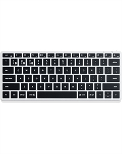 Клавиатура Satechi Slim X1 Bluetooth с подсветкой (серебристая)