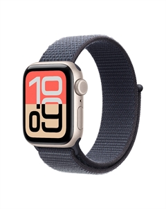 Умные часы Apple Watch SE 3, 2025 (GPS + Cellular), 40 мм, Starlight Aluminum Case/Textile Anchor Blue Sport Loop