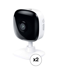 Внутренняя Wi-Fi-камера видеонаблюдения TP-Link EC60 Kasa Spot 1080p с функцией ночного видения (2 шт.) Tp-link