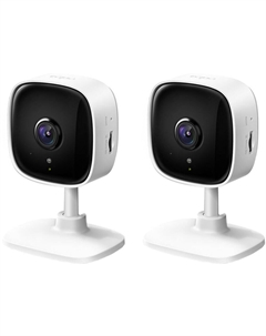 Внутренняя Wi-Fi-камера видеонаблюдения TP-Link Tapo C100 1080p с функцией ночного видения (2 шт.) Tp-link