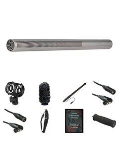 Влагостойкий направленный микрофон RODE NTG3 Deluxe для записи на местности (сатиновый никель) Rode