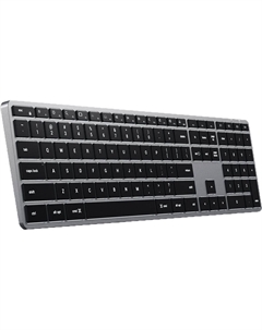 Клавиатура Satechi Slim X3 Bluetooth с подсветкой (серый космос)