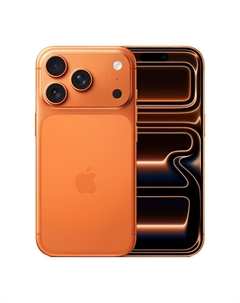 Смартфон Apple iPhone 17 Pro, 512 Гб, (NanoSIM + eSIM), Cosmic Orange