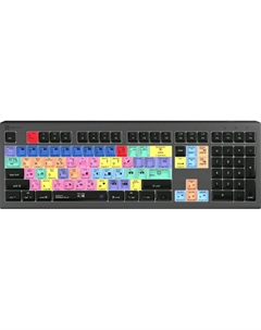 Клавиатура Logickeyboard ASTRA 2 с подсветкой для Adobe Premiere Pro CC (Mac, английский (США))