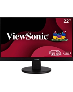 ViewSonic VA2247-MH 22-дюймовый безрамочный монитор с соотношением сторон 16:9 и адаптивной синхронизацией Viewsonic