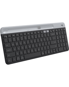 Тонкая беспроводная клавиатура Logitech K585 для нескольких устройств (графит)