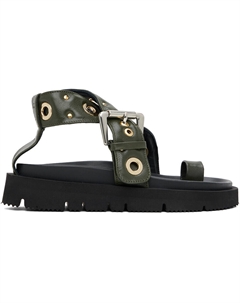 Сандалии цвета хаки Natacha Ramsay-Levi Edition Concarneau A.p.c.