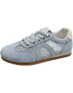 Немецкие армейские кеды Abrasion Resistant дышащие легкие низкие повседневные женские синие, цвет Blue Mulinsen