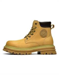 Женские короткие берцы мартин желтые большие желтые, цвет Large Yellow Rich birds