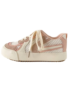 Дышащие женские скейтерские кеды с низким верхом в розовом цвете сакуры, цвет Cherry Blossom Pink Jimixiong