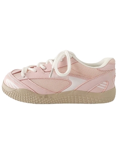 Дышащие женские скейтерские кеды с низким верхом розовые, цвет Pink Jimixiong