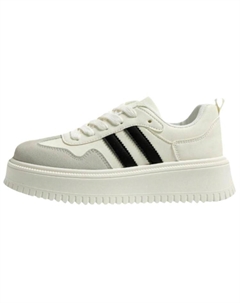 Женские низкие скейтерские туфли для увеличения роста черные, цвет Black Jimixiong