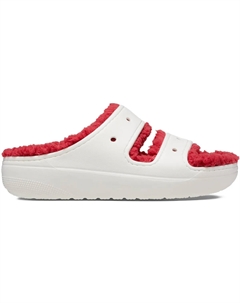 Унисекс открытые сандалии Classic Cozzzy Holiday Sweater Sandal, многоцветный Crocs