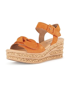 Сандалии на плоской подошве, оранжевый Gabor