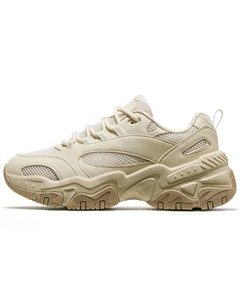 Низкие массивные кроссовки женские Pistachio Yellow/Raw White, цвет Pistachio Yellow/Raw White Camel