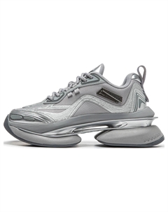 Проект* Эфирное пространство Низкие повседневные кроссовки Женские Silver Li-ning