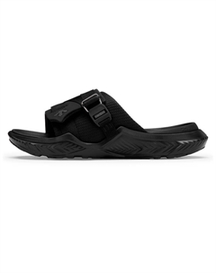 Коллекция RUNNING Противослиповые Сланцы Женские Черные, BK-Black Descente