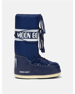 Ботинки Icon Nylon, темно-синий Moon boot