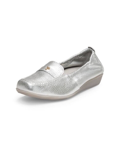 Мокасины, серебряный Vitaform