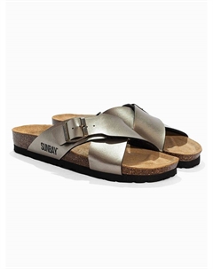 Мюли, золотой Sunbay