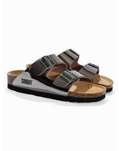 Мюли, серебряный Sunbay