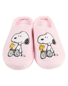 Сабо, розовый Snoopy