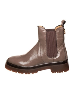 Женские ботинки челси из лакированной кожи, светло-коричневый Gant