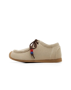 Женские повседневные туфли низкие темно-серые/абрикосовые/светло-коричневые абрикос, цвет Apricot C°banner