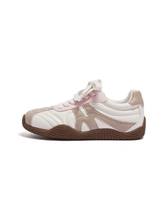 Женские повседневные туфли Abrasion Resistant розово-белые, цвет Pink/White Camel