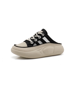 Закрытые тапочки женские Q-HWDQ216 черные, цвет Q-HWDQ216 Black Qiquduck