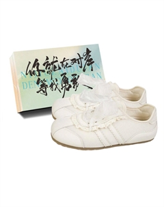 Дышащие женские скейтерские кеды низкие белые с коробкой, цвет White+Shoe Box Jimixiong