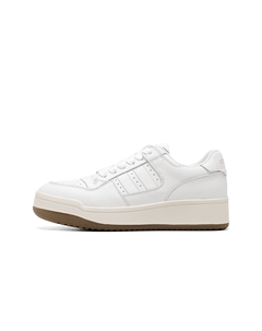 Женские белые скейтбордские кроссовки устойчивые к истиранию, цвет White C°banner