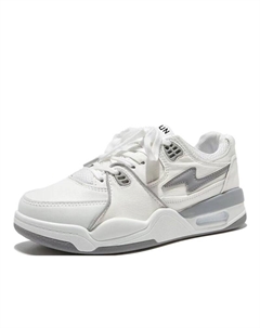 Женские скейтерские кроссовки с амортизацией, износостойкие, легкие, низкие, бело-серые, цвет White Gray Cat seven seeks