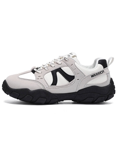 Женские устойчивые к истиранию легкие низкие повседневные туфли на платформе бежево-розовые - бежево-черные, цвет Beige Black Warrior