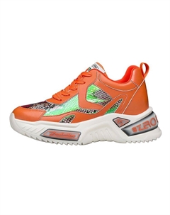 Женские оранжевые кроссовки Low-Top Chunky, цвет Orange Zro