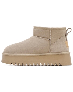 Коричневые зимние ботинки для женщин песочного оттенка, цвет Sand C°banner