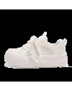 Женские скейтерские кеды низкие айвори, цвет Ivory Jimixiong