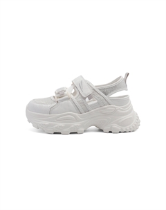 Женские бежевые кроссовки Low Top Chunky, цвет Beige Red dragonfly