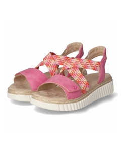Сандалии на плоской подошве, розовый Tom tailor