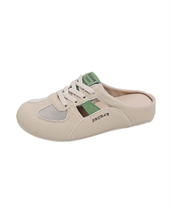 Бесшумные устойчивые к запаху износостойкие нескользящие закрытые тапочки для женщин Q-HWDK3907 Khaki Green, цвет Q-HWDK3907 Khaki Green Qiquduck