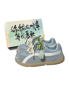 Низкие женские скейтерские кеды в синей коробке, цвет Blue Shoe Box Jimixiong