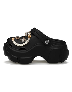 Клоги женские Black Pearl Gemstone, цвет Black Pearl Gemstone Cat power