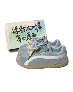 Низкие женские скейтерские кеды в синей коробке, цвет Blue Shoe Box Jimixiong