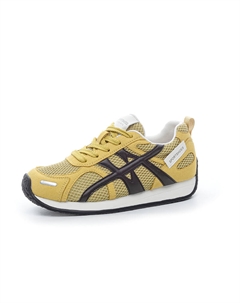 Женские дышащие легкие противоскользящие низкие повседневные туфли на платформе желтые, цвет Yellow Mupple