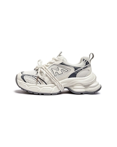 Высокие массивные кроссовки женские бежево-серые, цвет Beige/Gray Camel