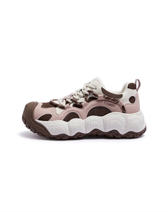 Женские повседневные туфли для увеличения роста устойчивые к истиранию легкие бежевый/розовый/кофейный, цвет Beige/Pink/Coffee Camel