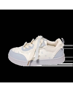 Низкие женские скейтерские кеды синие, цвет Blue Jimixiong