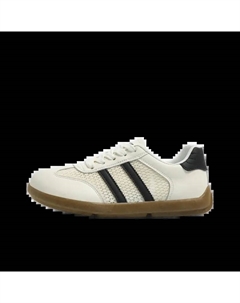 Дышащие женские скейтерские кеды низкие экрю, цвет Ecru Jimixiong